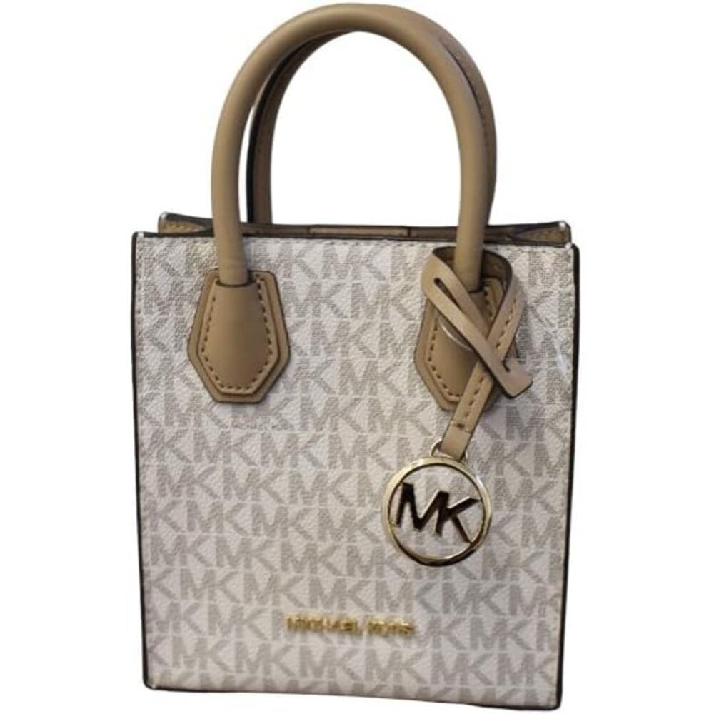 NWT Michael Kors Women's Mercer Extra-Small Crossbody Bag(camel multi)